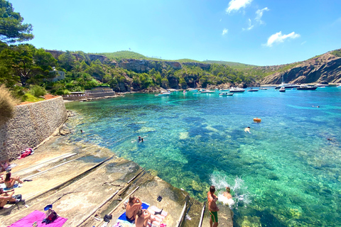 Ibiza Shared Safari Tour –Hidden Beaches, Caves & Snorkeling