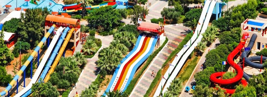 Crète : Parc aquatique WaterCity avec prise en charge à l'hôtel