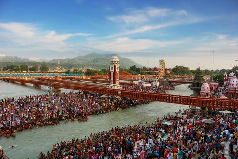 2 Daagse Haridwar &amp; Rishikesh Spirituele Tour vanuit Delhi