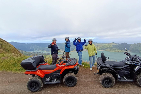 Sete Cidades : ATV Quad Tour : Halbtagestour1 Person zu 1 Quad