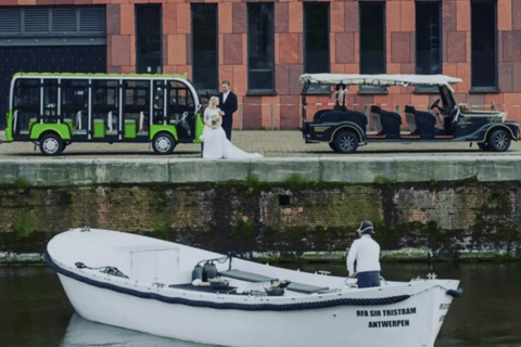 Antwerp: Private Aperitif Boatride