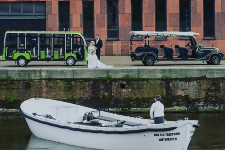 Antwerp: Private Aperitif Boatride