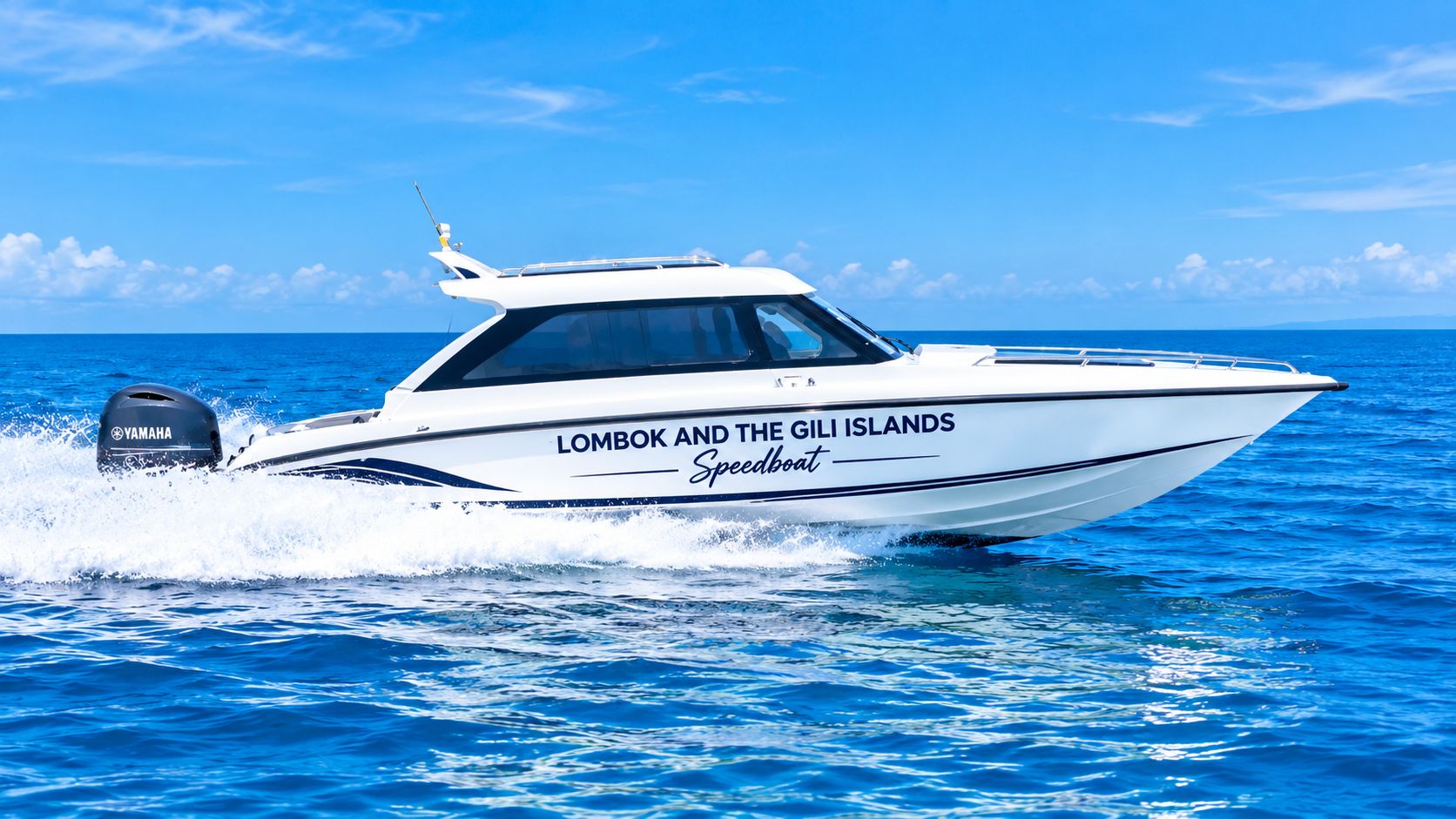 Schnellboot Lombok: Gili Air, Meno & Trawangan, Hafen Bangsal