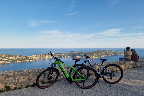 Elcykeltur från Nice till byn Eze