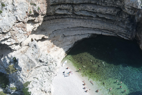 Blue Cave &amp; 5 Islands Med simning och snorkling