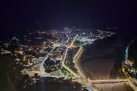 Night photography tour in UNESCO Berat city
