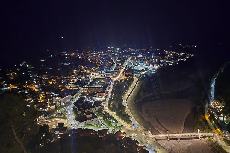 Night photography tour in UNESCO Berat city