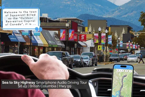Audio Driving Tour b/w Vancouver & Whistler | Sea to Sky Hwy
