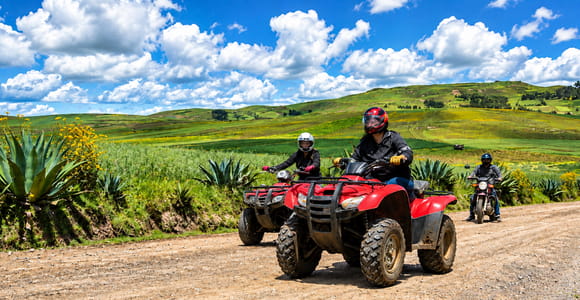 From Cusco: Moray and Salt Mines Quad Bike Tour