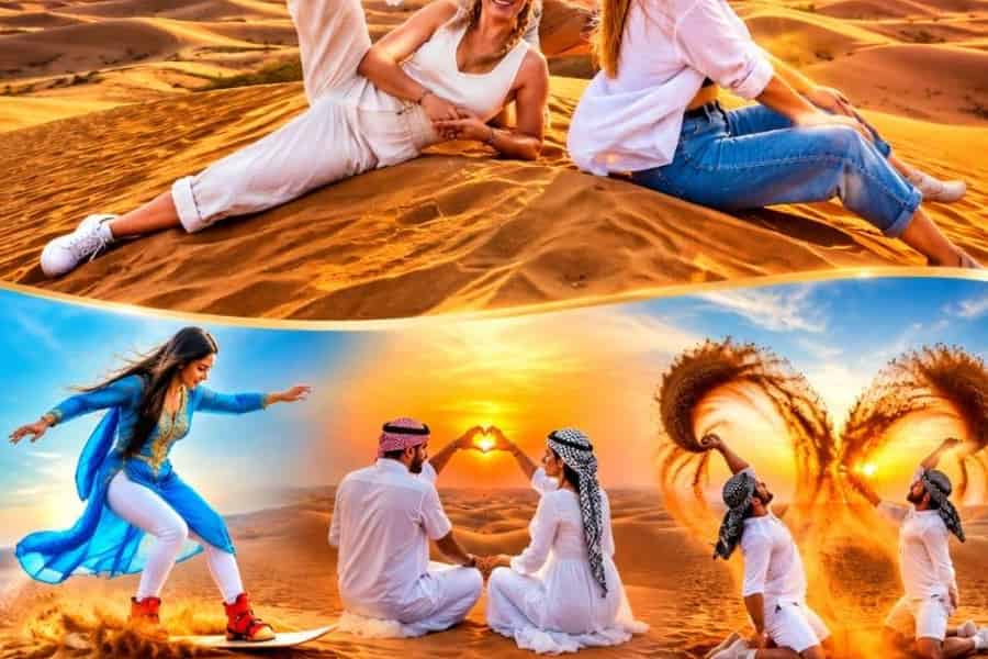Dubai: Geführte gemeinsame Wüstentour mit Hotelabholung und -rücktransfer. Foto: GetYourGuide Dubai: Geführte gemeinsame Wüstentour mit Hotelabholung und -rücktransfer. Foto: GetYourGuide