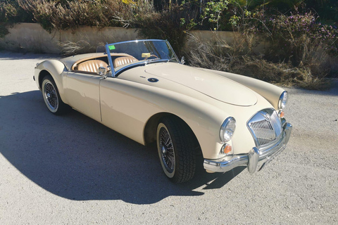 Benissa: tour auto d&#039;epoca di 2 ore con guida autonomaBenissa: Noleggio Auto Classica 2 ore di tour guidato