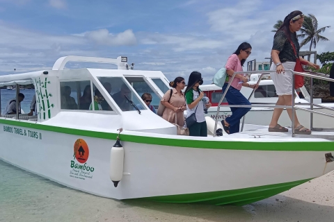 Départ : Transfert en bateau rapide de Boracay à l'aéroport de Caticlan.Départ de Caticlan : Transfert en bateau rapide de Boracay à l'aéroport