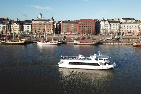 Helsinki: hop-on, hop-off-bus en rondvaartboot24-uurs combinatie van bus en boot