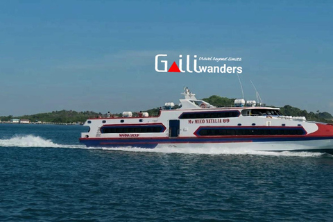 Bali: From/to Gili Islands and Nusa Penida Fast Boat Ticket 1-Way ticket Nusa Penida to Gili Lombok