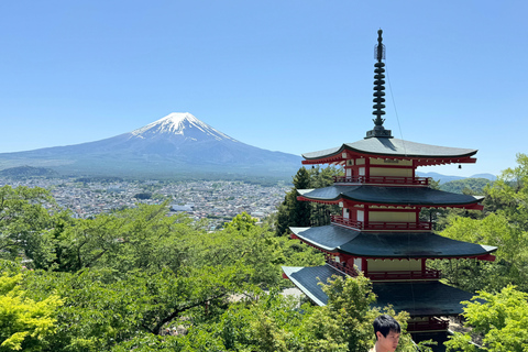 Von Tokio aus: Exklusive Mount Fuji &amp; Hakone Tagestour in EngBerg Fuji und Hakone: Geführte Tour