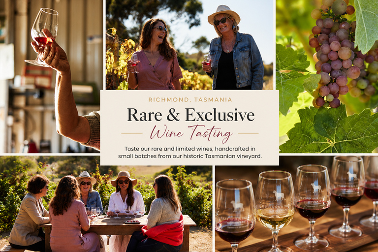 Hobart: Every Man & His Dog Vineyard Exclusive Wine Tasting