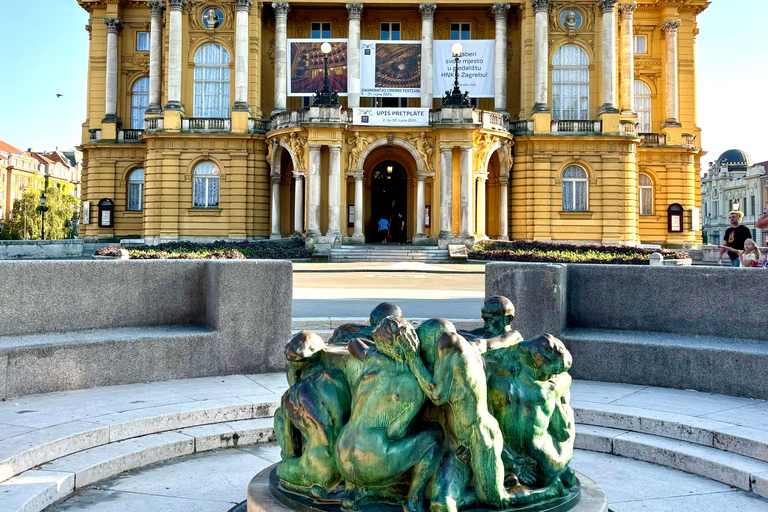 Utforska Zagreb: En guidad stadsvandring i stadens centrum