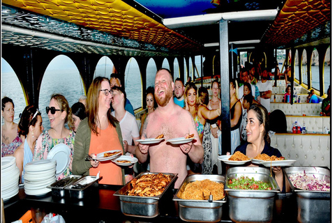 Antalya: Ali Baba Pirate Ship Deluxe Cruise Düden Waterfall Without Transfer and Soft Drinks included