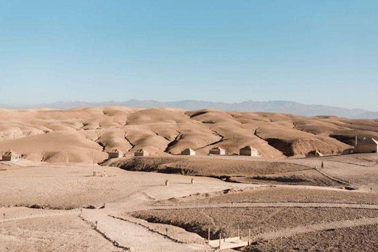 Marrakech Majesty Dining with Camel ride in Agafay Desertcamel ride in desert typical dinner and berber folklore