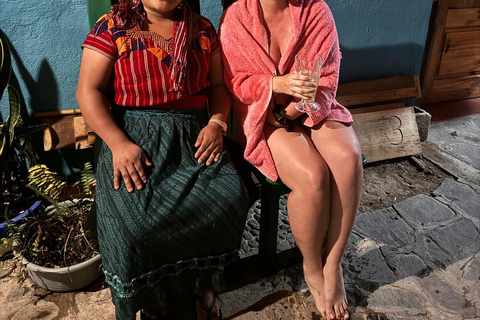 Temazcal sauna and dinner experience, cultural sharing