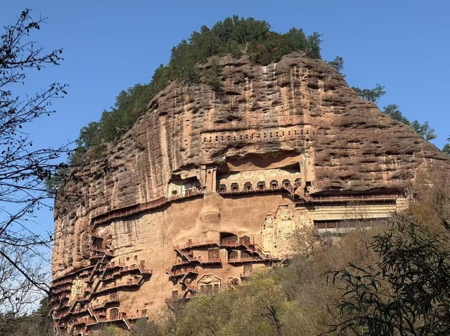 Xi'an: Maiji Grottoes & Fuxi Temple Day Trip by Bullet Train