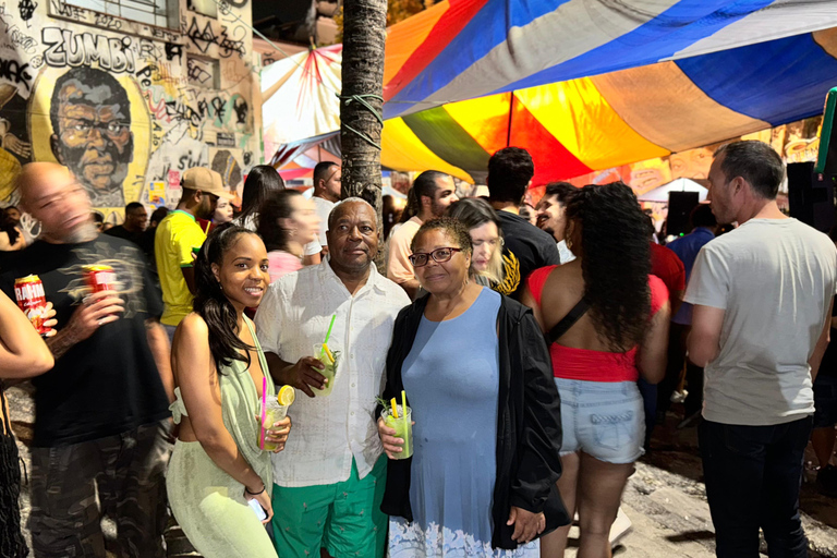 Pedra do Sal: Noche de samba en directo con guía local y bebida