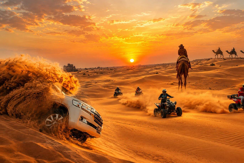 Dubai: VIP Desert Safari, Camel Ride, BBQ, Show, Quad Bike Dubai Red Dune Desert Safari With VIP BBQ Dinner Experience