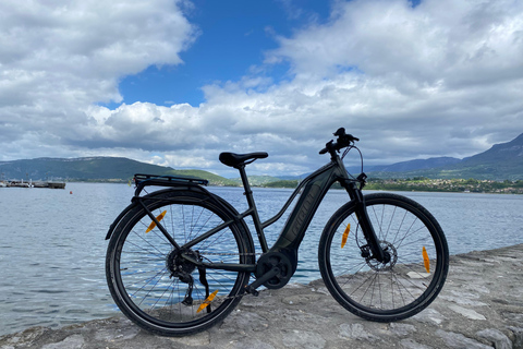 Uthyrning av elcyklar, tur runt Bourget-sjönUthyrning av elcykel, rundtur i Lac du Bourget