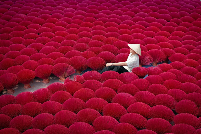 河内：Cu Da 酱油村或帽子和香料村Afternoon: Hat Village &amp; Incense Village - Best -SMALL GROUP