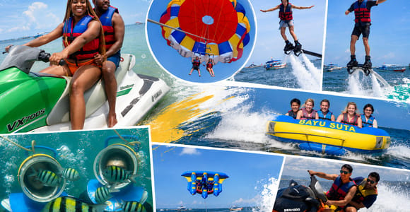 Benoa: Jetski, Parasailing, Banana Boat, Sea Walker and More