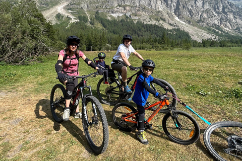 Courmayeur: Tour guiado de E-Bike Val Veny, Val Ferret