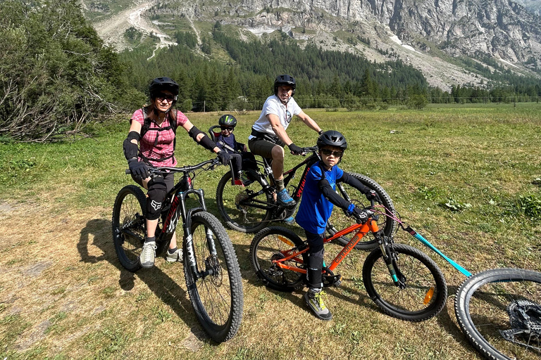 Courmayeur: Tour guiado de E-Bike Val Veny, Val Ferret