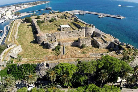 Bodrum-Kos Hin- und Rückfahrt mit der Fähre am selben Tag vom Hafen der Burg