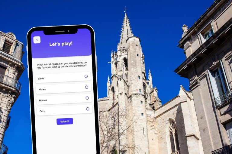 Avignon: City Exploration Game and Tour on your Phone