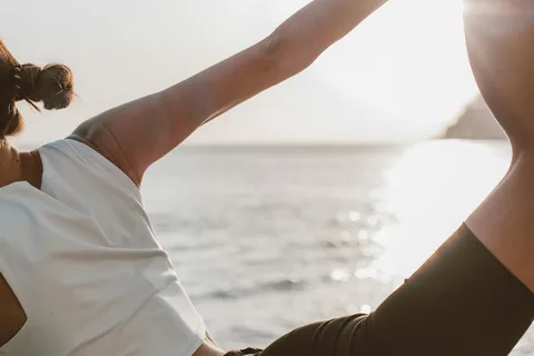 Rapallo: Pilates in Barca Privata a Portofino con Colazione o Aperitivo
