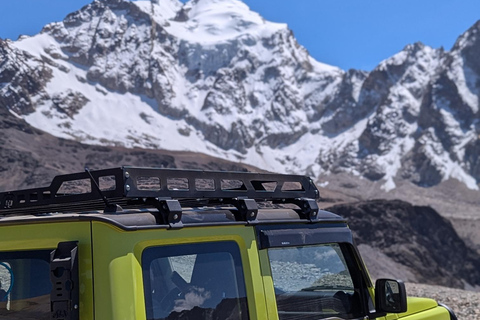 Wanderung Charquini und Lagunen von Huayna Potosí (Westseite)Wandern in Charquini und Lagunen von Huayna Potosí (Westseite)