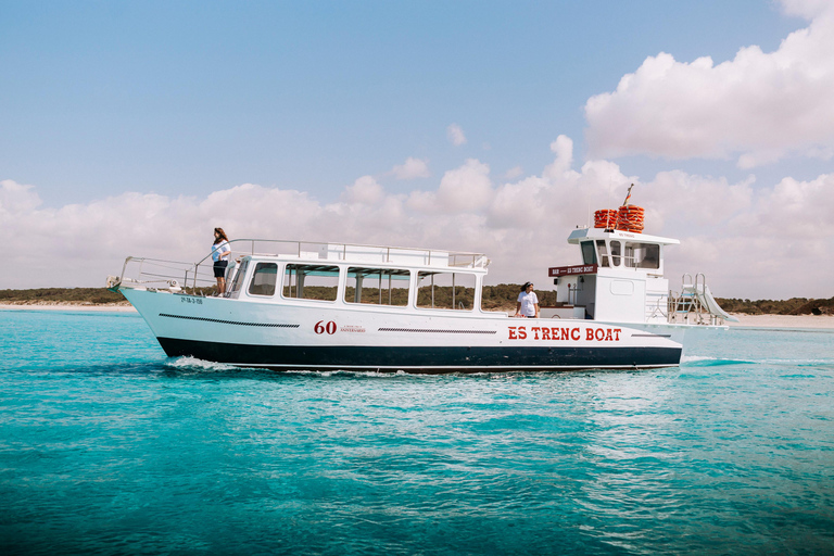 Es Trenc, Mallorca: passeio de barco, mergulho com snorkel em águas cristalinas