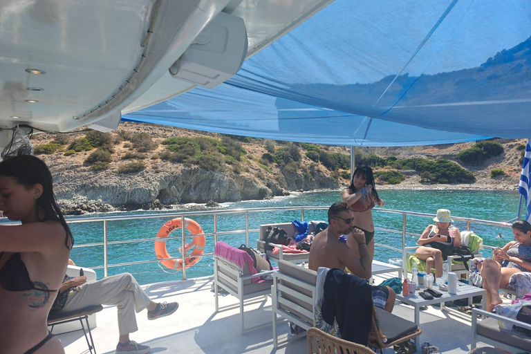 Athens: Aegina Island Cruise with Swim Stop and Lunch Cruise Without Pickup