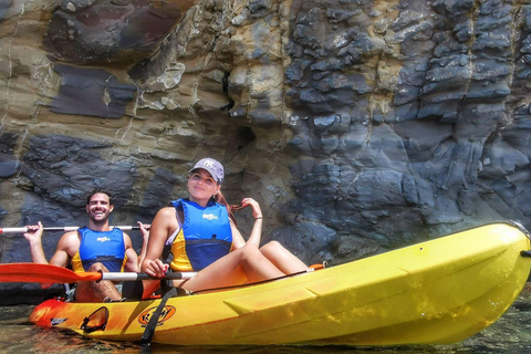 Villajoyosa: Kajak El AguilóVillajoyosa: Kajakpaddling El Aguiló