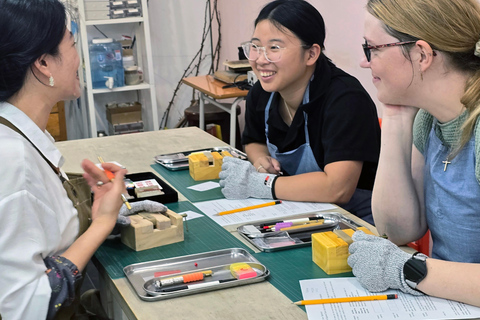 Seoul: Hand-Engraved Stone Seal Workshop in Korean Alphabet