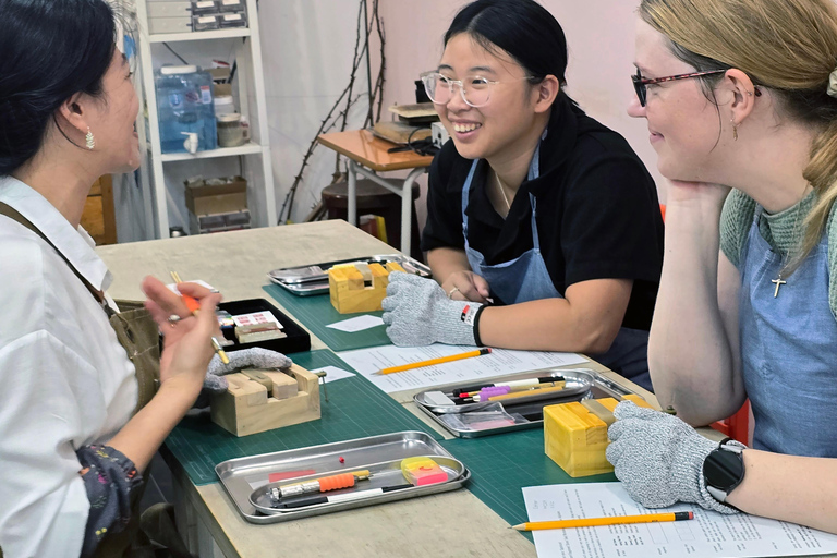 Seoul: Hand-Engraved Stone Seal Workshop in Korean Alphabet