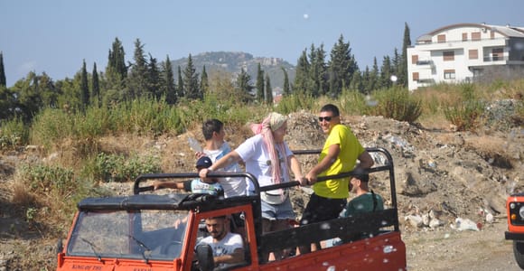 Kemer Family-Friendly Jeep Safari with Riverside Lunch