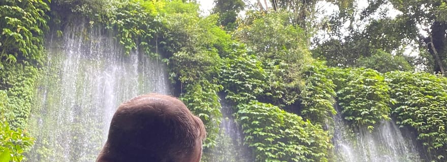 Lombok : excursion sur la côte, cascades et village de tisserands