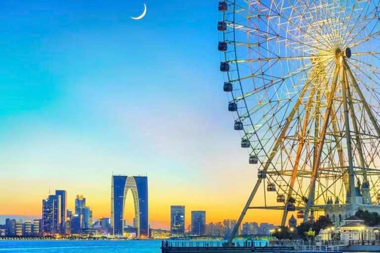 Suzhou：Jinji Lake Admission Ticket Ferris wheel for two with one optionalcultural‑creative gift