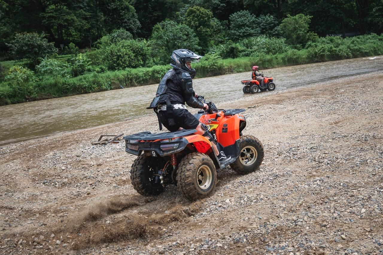Chiang Mai: 3-stündiges ATV-Quad-Biking-Dschungelabenteuer