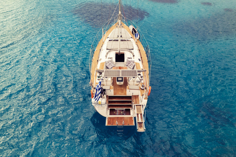 Heraklion: Gita in barca a vela di lusso sull&#039;isola di Dia con pasti e bevande