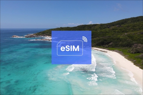 Mahé: Seszele – plan mobilnej transmisji danych eSIM w roamingu20 GB/ 30 dni: 29 krajów Afryki