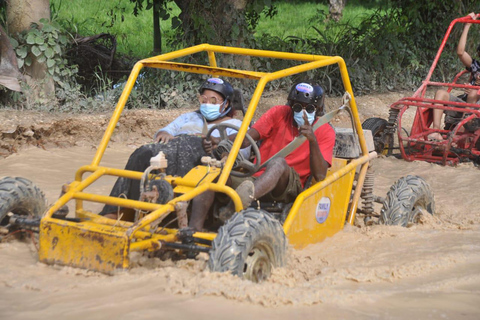 Duin Buggie Tour + Breef Safari + Riviergrot en Macao Beach