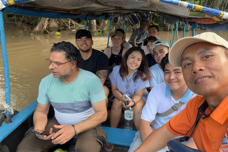 Max 14: Discover Cu Chi Tunnels System & Mekong Delta Private Group Tour