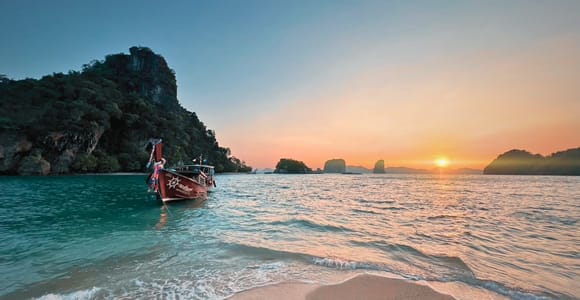 Krabi: Luxury Sunset Cruise to Hong Island Private Tour